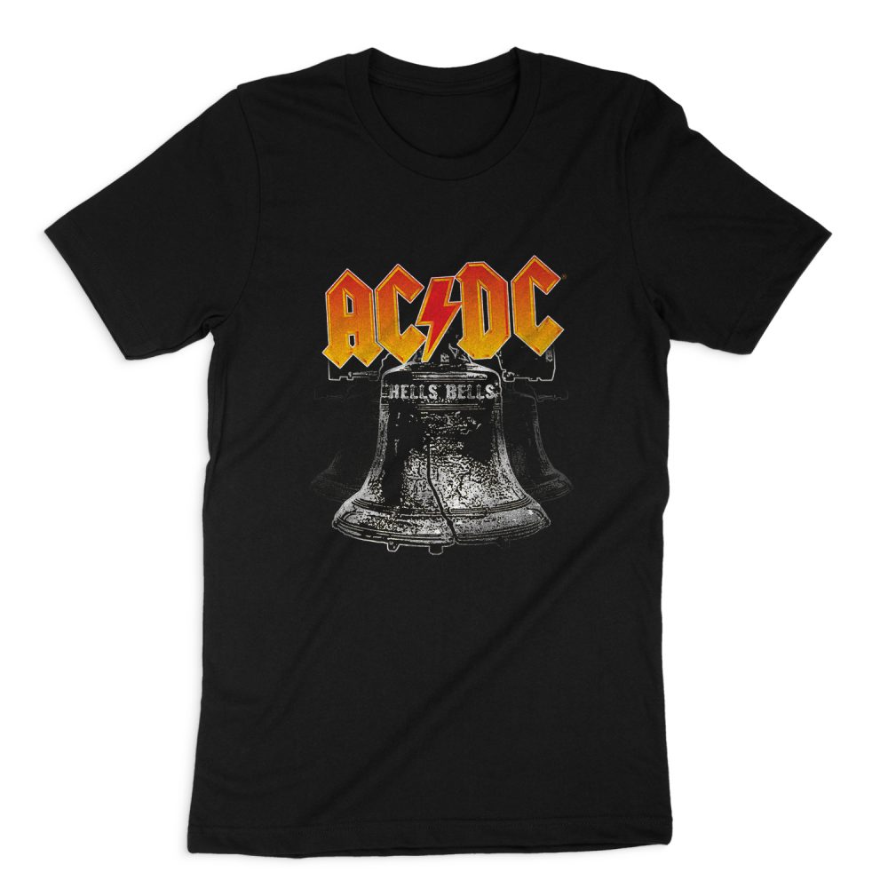 AC DC BAND HELLS BELLS SHORT SLEEVE T-SHIRT