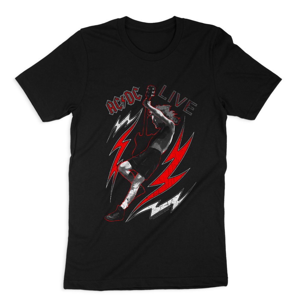 AC DC BAND LIVE SHORT SLEEVE T-SHIRT
