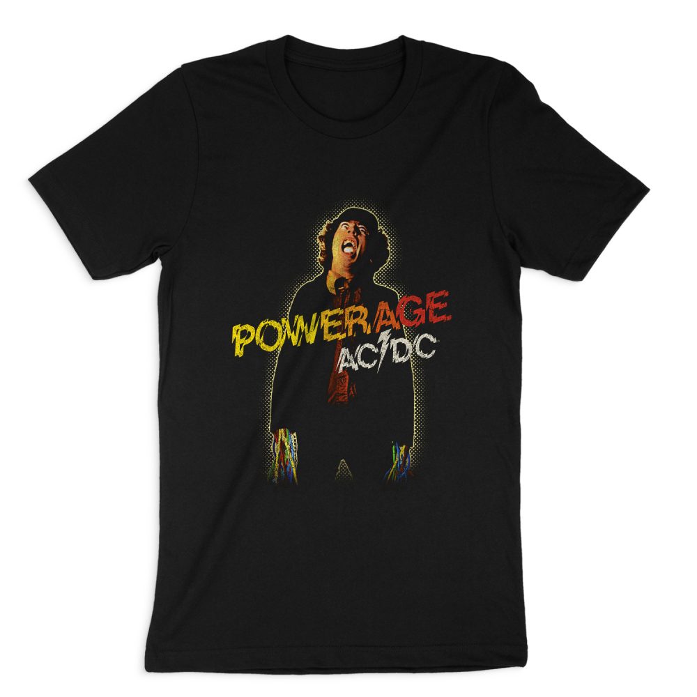 AC DC BAND POWERAGE SHORT SLEEVE T-SHIRT