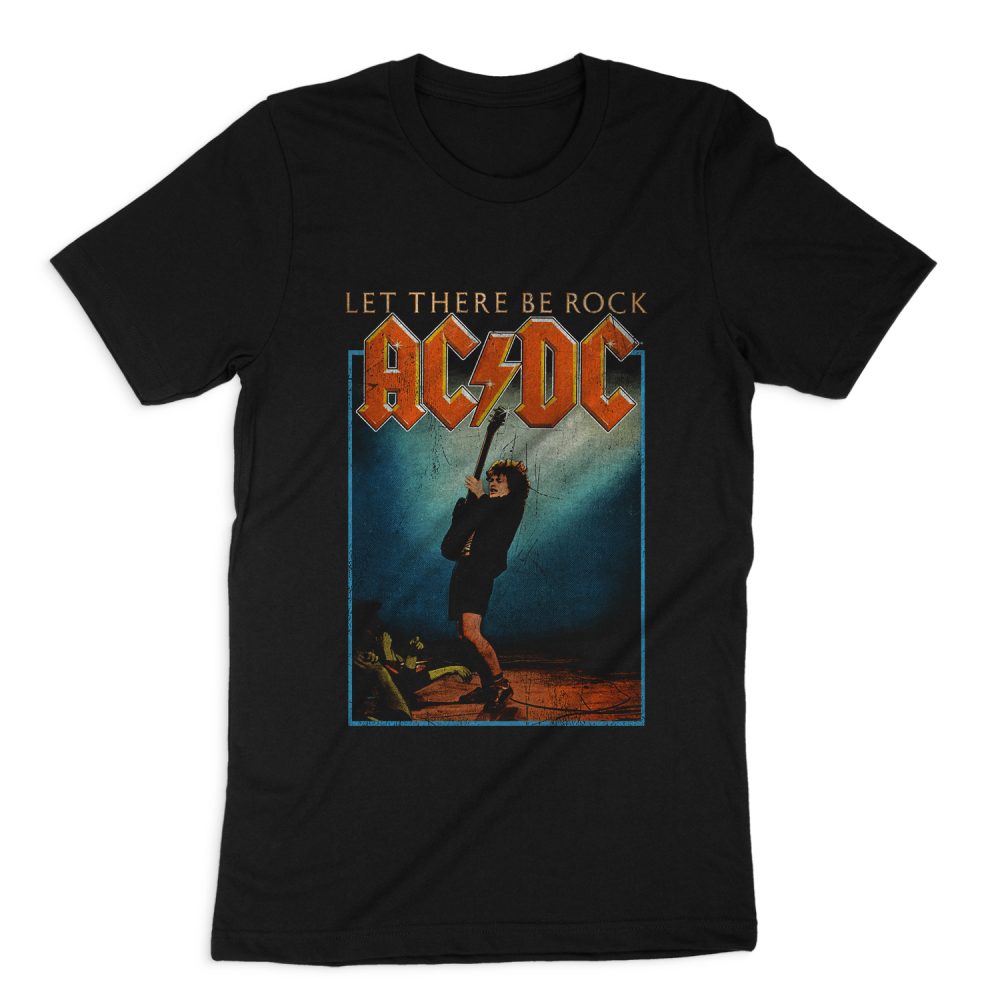 AC DC BAND LET THERE BE ROCK SHORT SLEEVE T-SHIRT