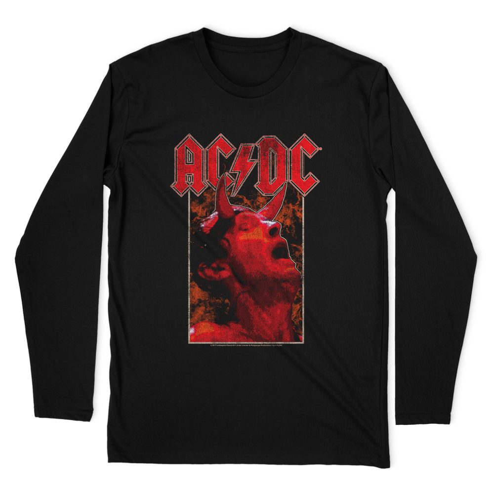 ACDC HORNS LONG SLEEVE T-SHIRT
