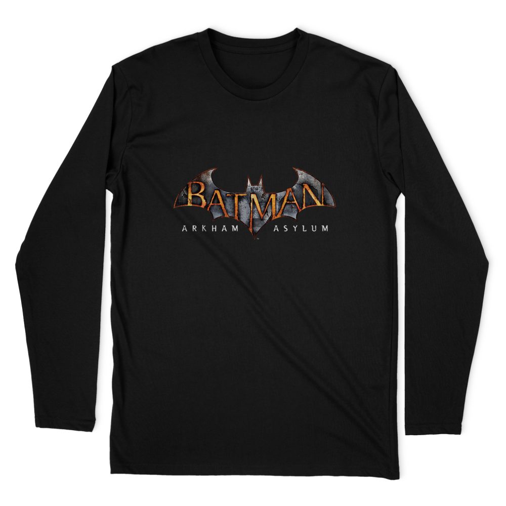 BATMAN - ARKHAM ARKHAM ASYLUM LOGO LONG SLEEVE T-SHIRT