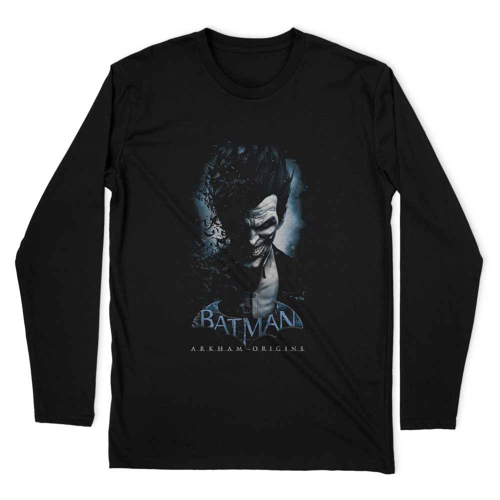BATMAN - ARKHAM JOKER LONG SLEEVE T-SHIRT
