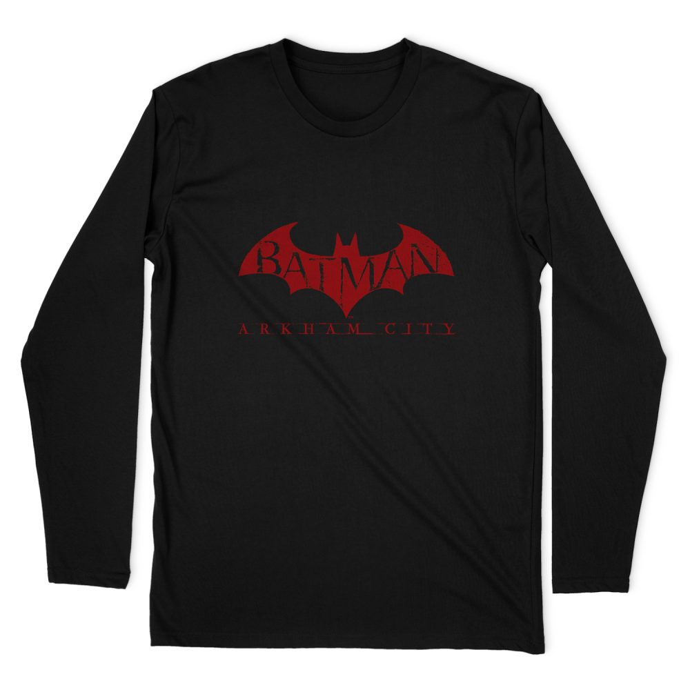 BATMAN - ARKHAM RED BAT LONG SLEEVE T-SHIRT