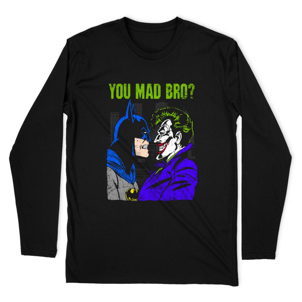 DC COMICS MAD BRO LONG SLEEVE T-SHIRT