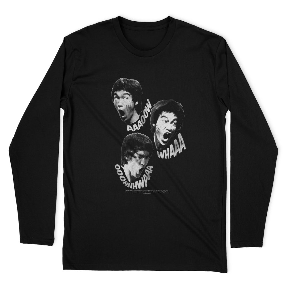 BRUCE LEE SOUNDS OF THE DRAGON LONG SLEEVE T-SHIRT