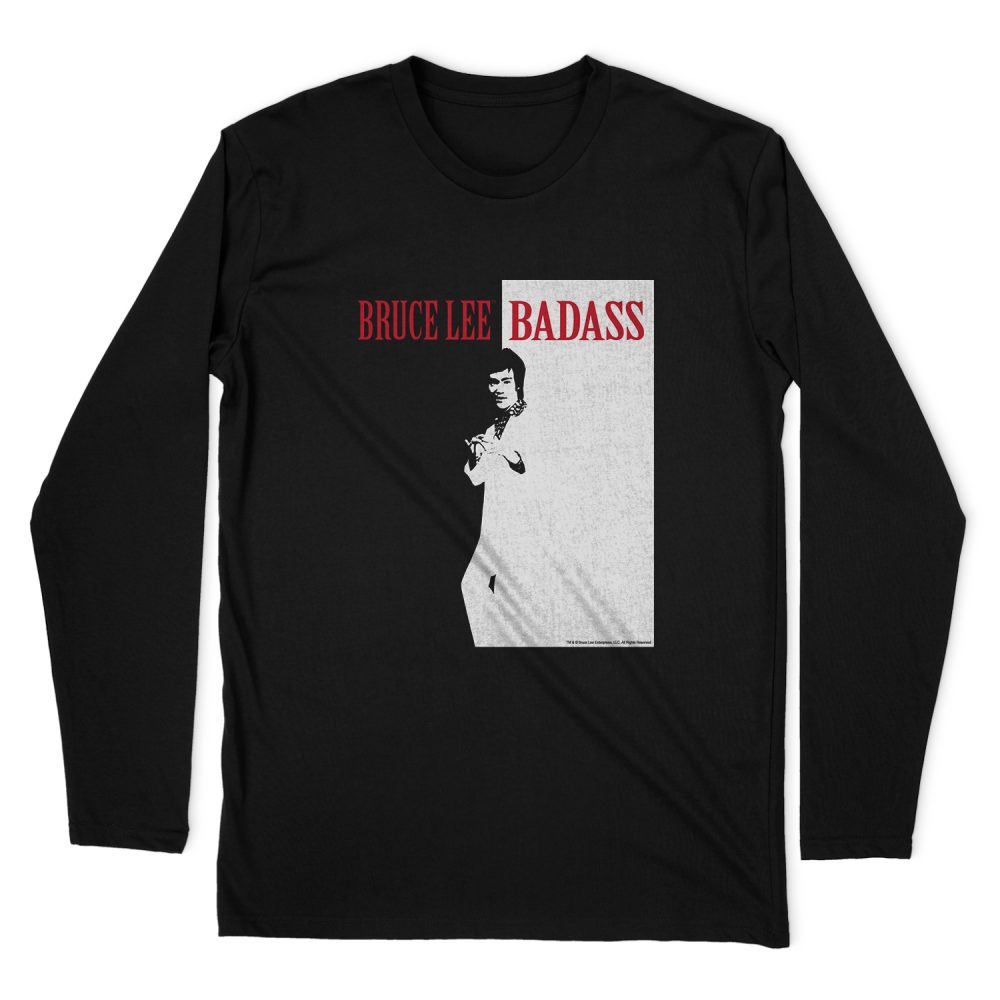 BRUCE LEE BADASS LONG SLEEVE T-SHIRT