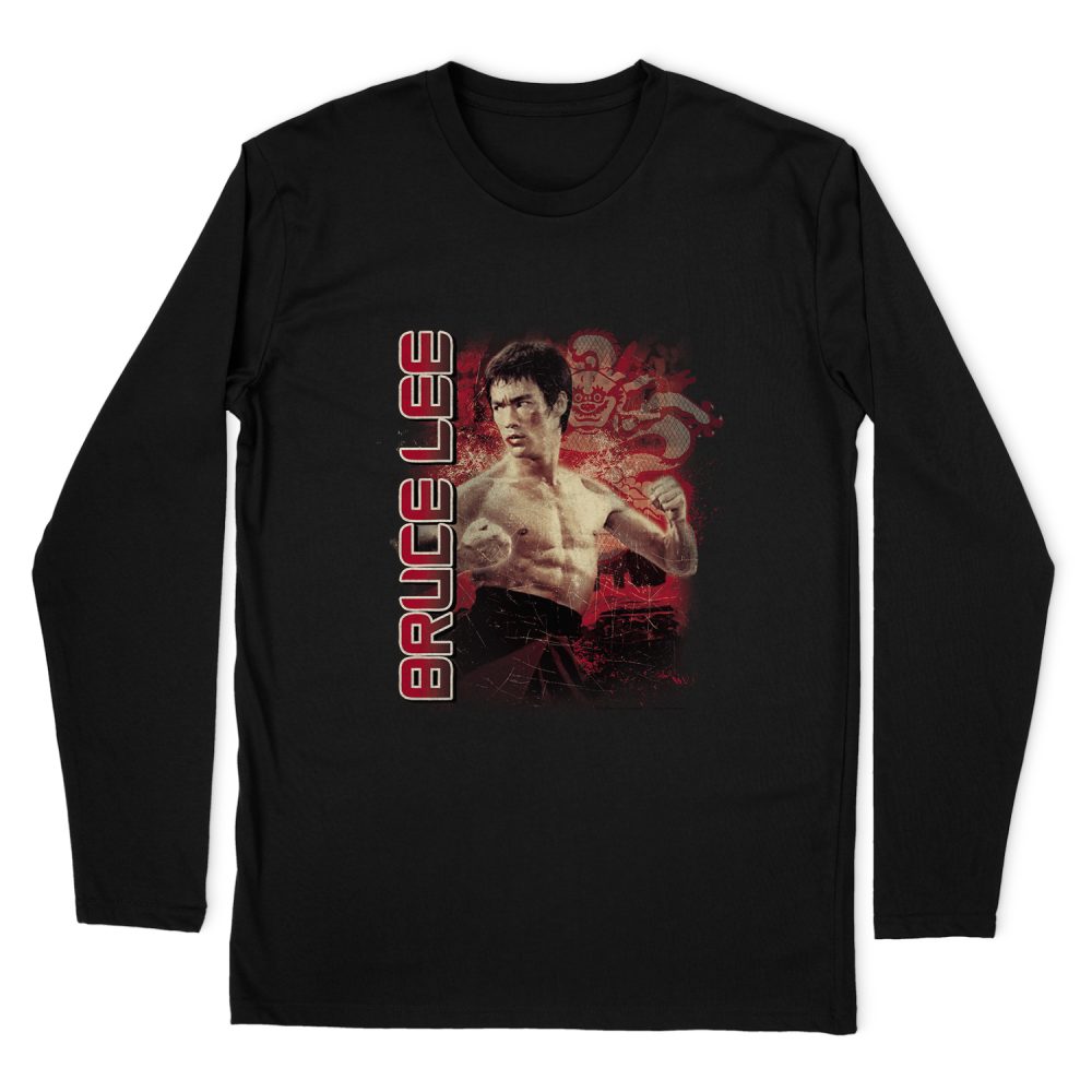 BRUCE LEE FURY LONG SLEEVE T-SHIRT