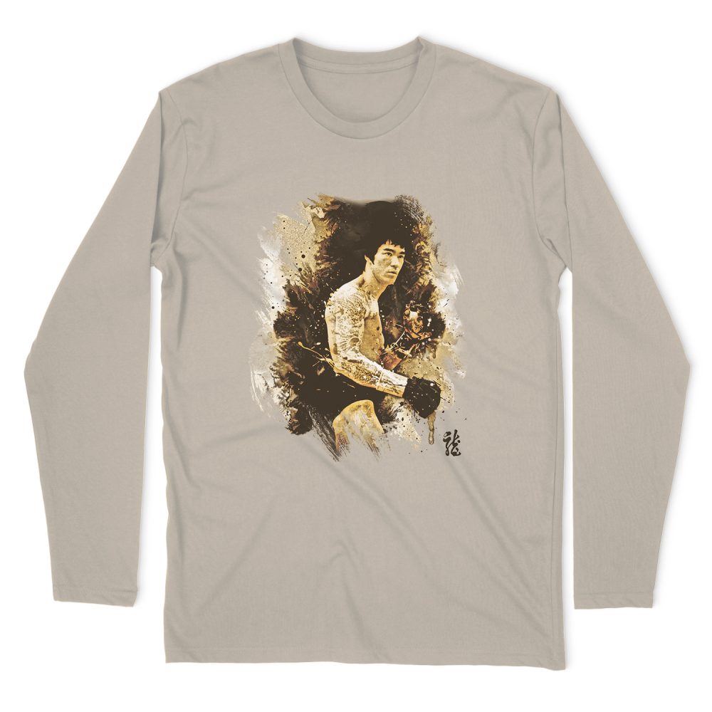 BRUCE LEE INTENSITY LONG SLEEVE T-SHIRT