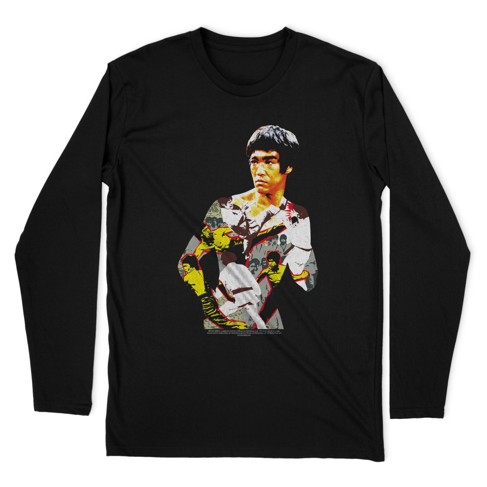 BRUCE LEE BODY OF ACTION LONG SLEEVE T-SHIRT