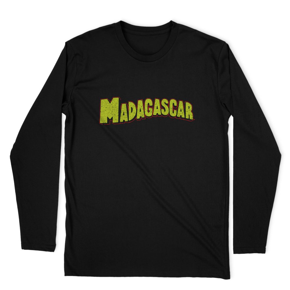 MADAGASCAR LOGO LONG SLEEVE T-SHIRT