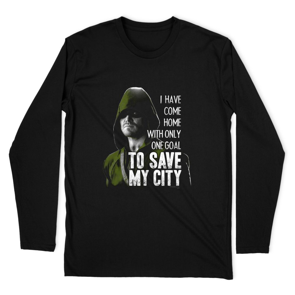 ARROW SAVE MY CITY LONG SLEEVE T-SHIRT