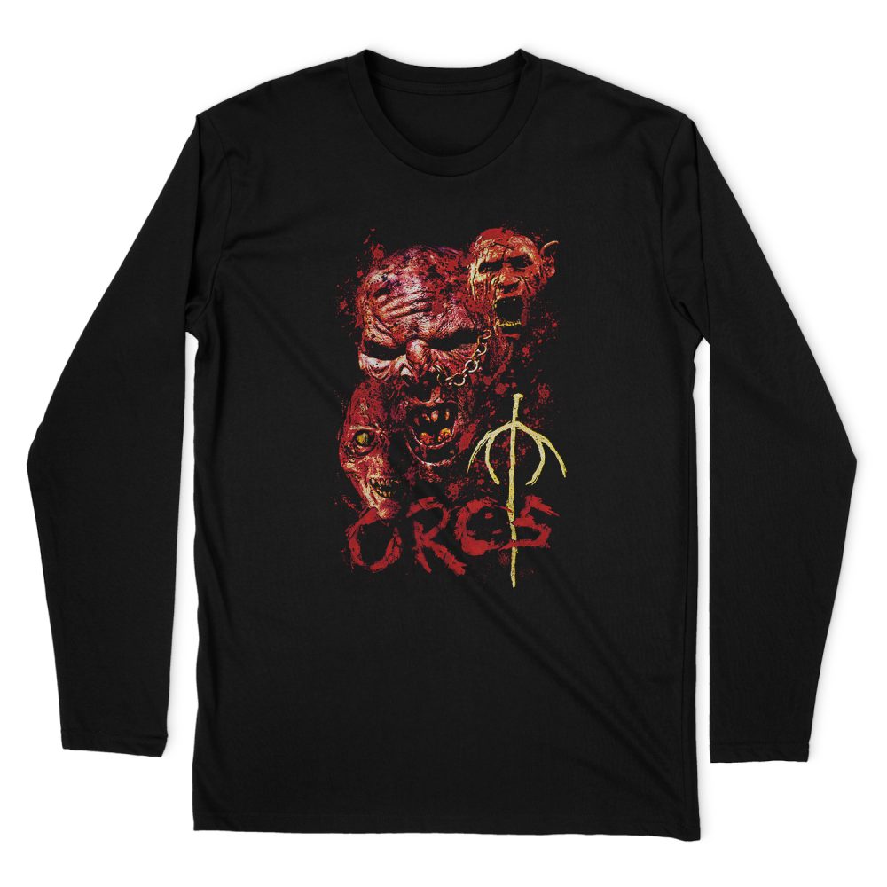 LORD OF THE RINGS ORCS LONG SLEEVE T-SHIRT