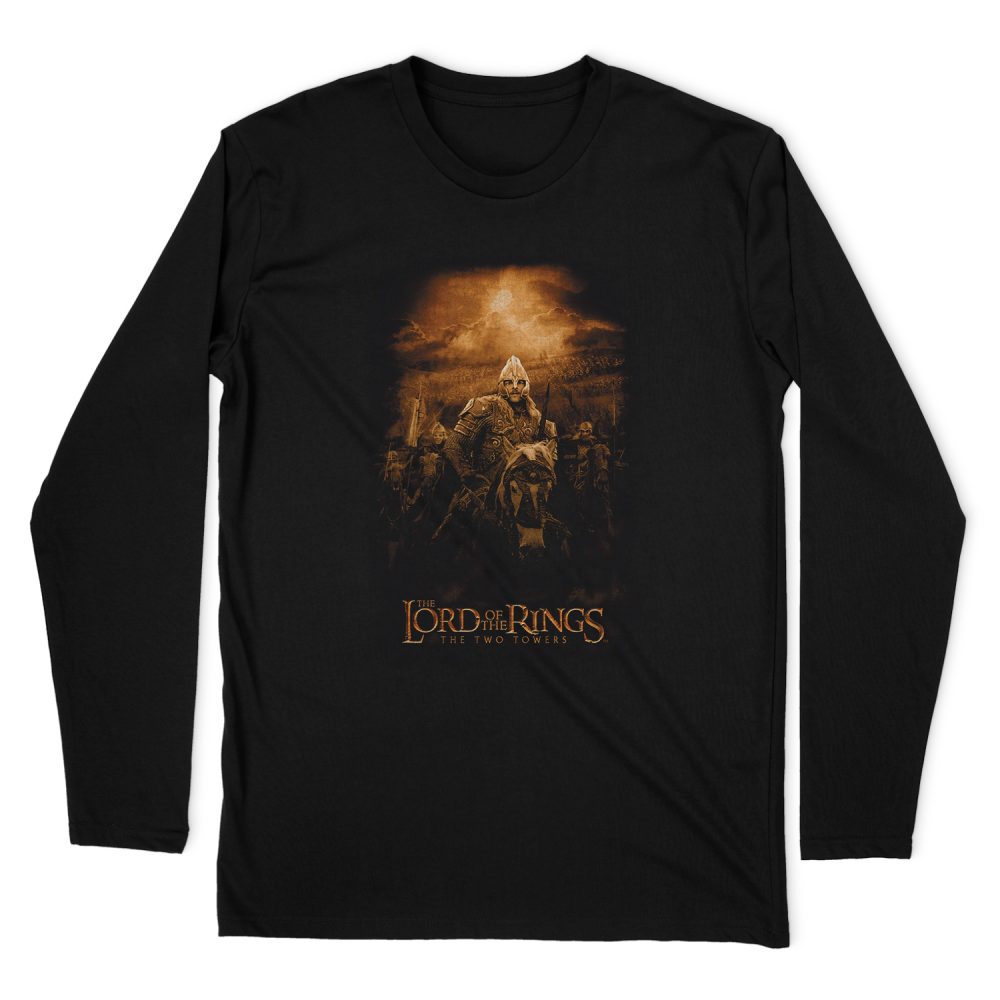 LORD OF THE RINGS RIDERS OF ROHAN LONG SLEEVE T-SHIRT