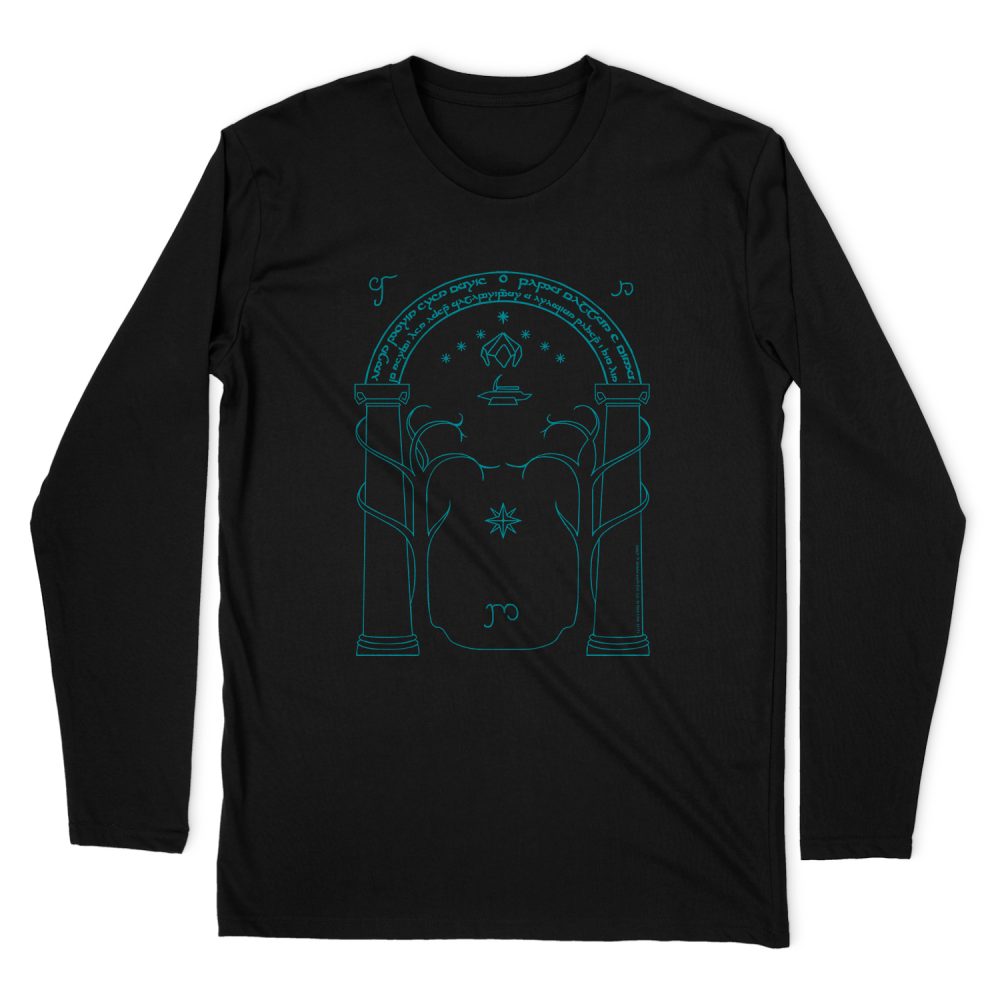 LORD OF THE RINGS DOORS OF DURIN LONG SLEEVE T-SHIRT