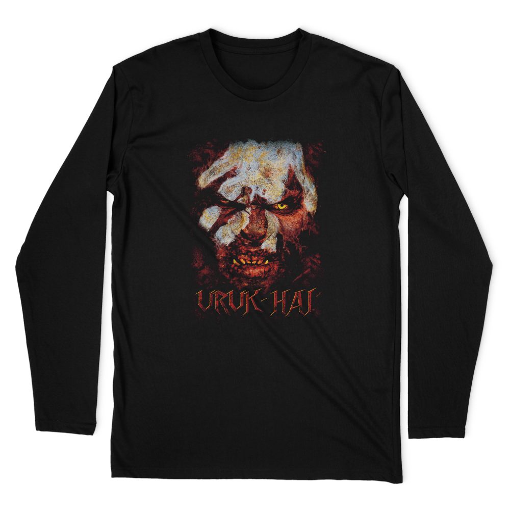 LORD OF THE RINGS URUK HAI LONG SLEEVE T-SHIRT