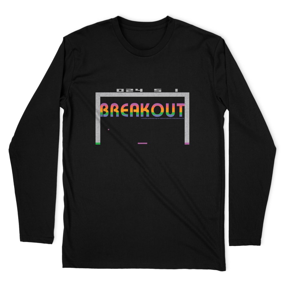 ATARI BREAKOUT 2600 LONG SLEEVE T-SHIRT