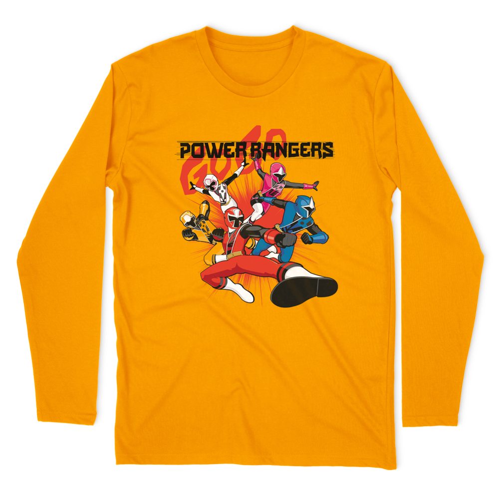 POWER RANGERS ATTACK LONG SLEEVE T-SHIRT