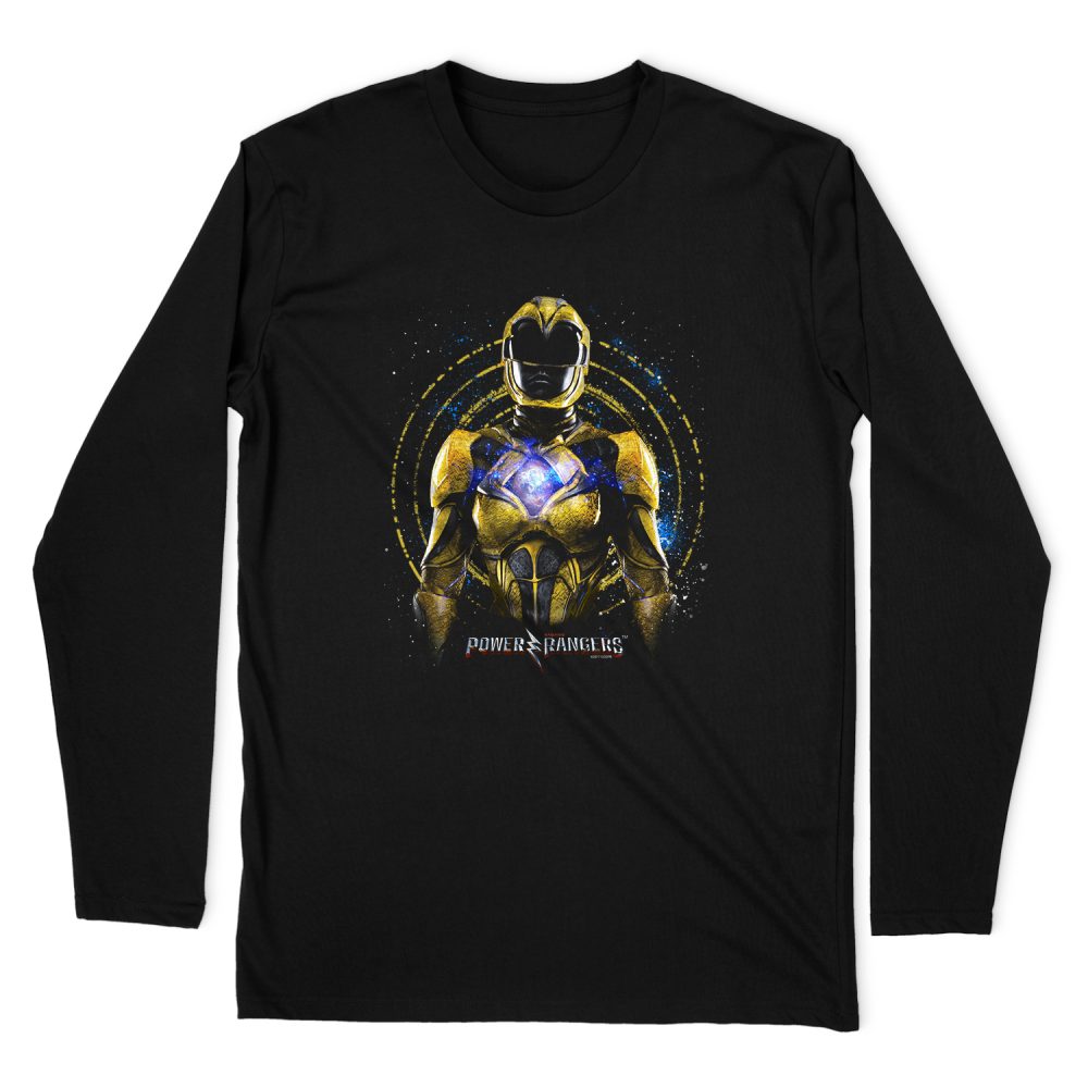 POWER RANGERS YELLOW RANGER #2 LONG SLEEVE T-SHIRT