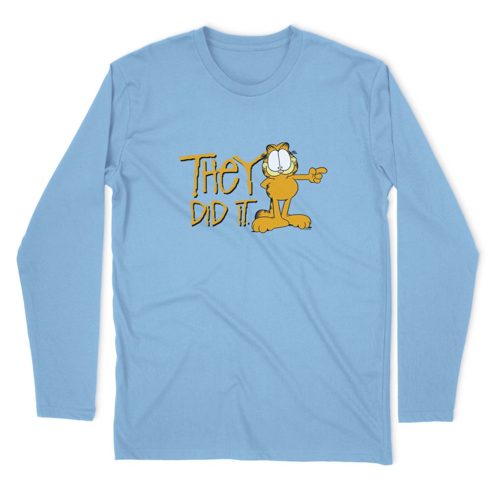 GARFIELD THEY DID IT LONG SLEEVE T-SHIRT