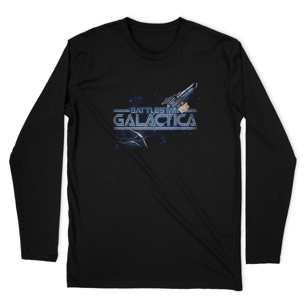 BATTLESTAR GALACTICA CYLON PERSUIT LONG SLEEVE T-SHIRT