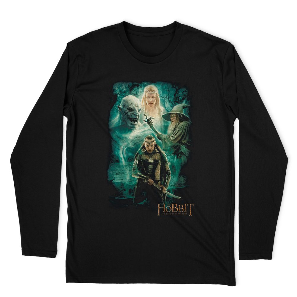 THE HOBBIT ELRONDS CREW LONG SLEEVE T-SHIRT