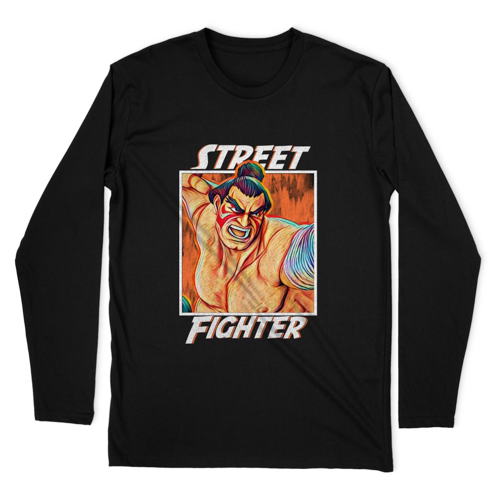 STREET FIGHTER – HONDA LONG SLEEVE T-SHIRT