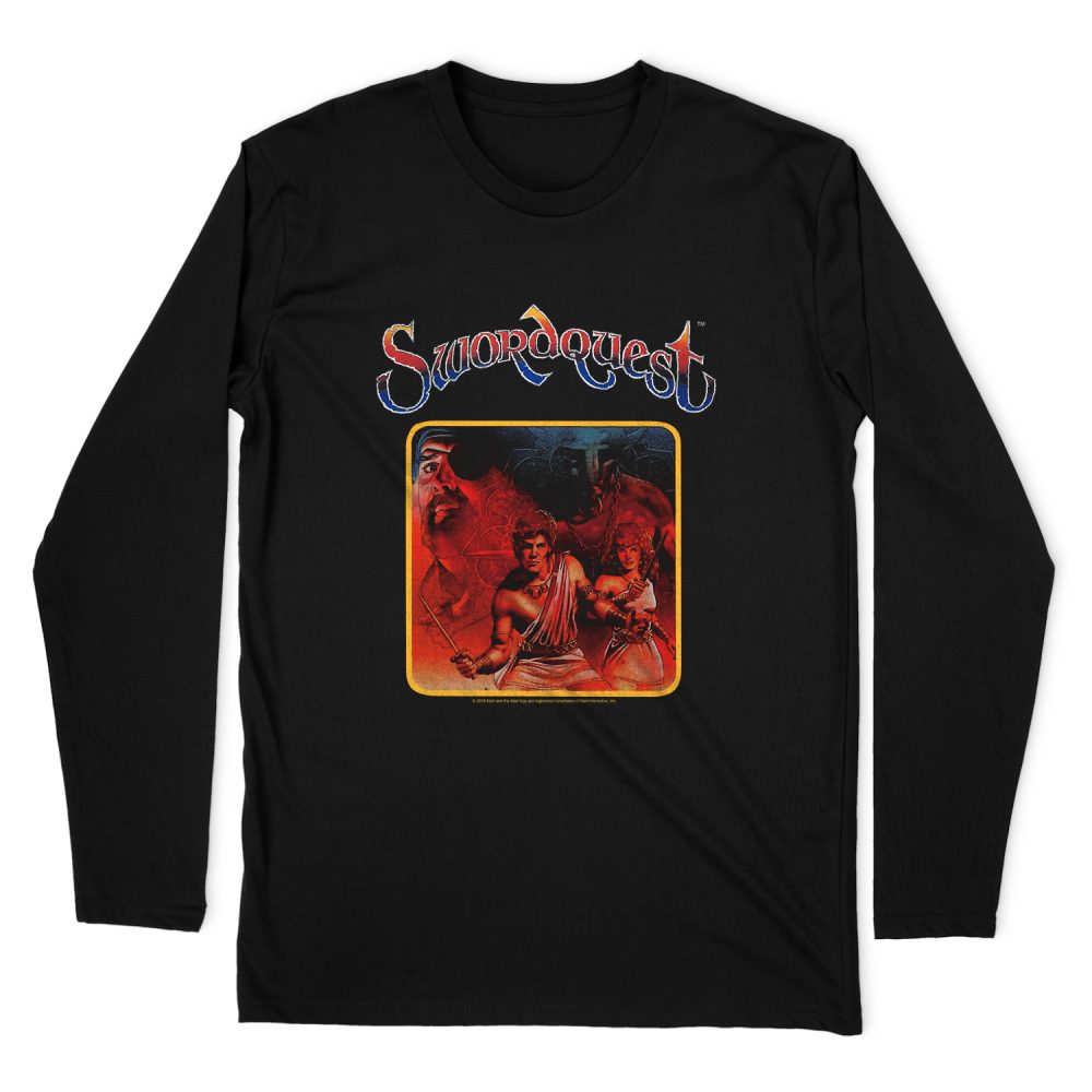 ATARI SWORDQUEST LONG SLEEVE T-SHIRT
