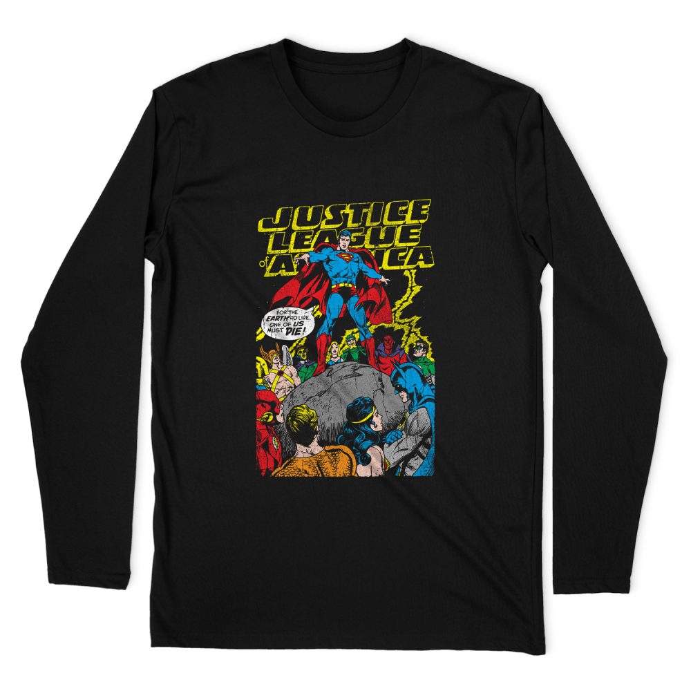 JUSTICE LEAGUE ULTIMATE SCARIFICE LONG SLEEVE T-SHIRT