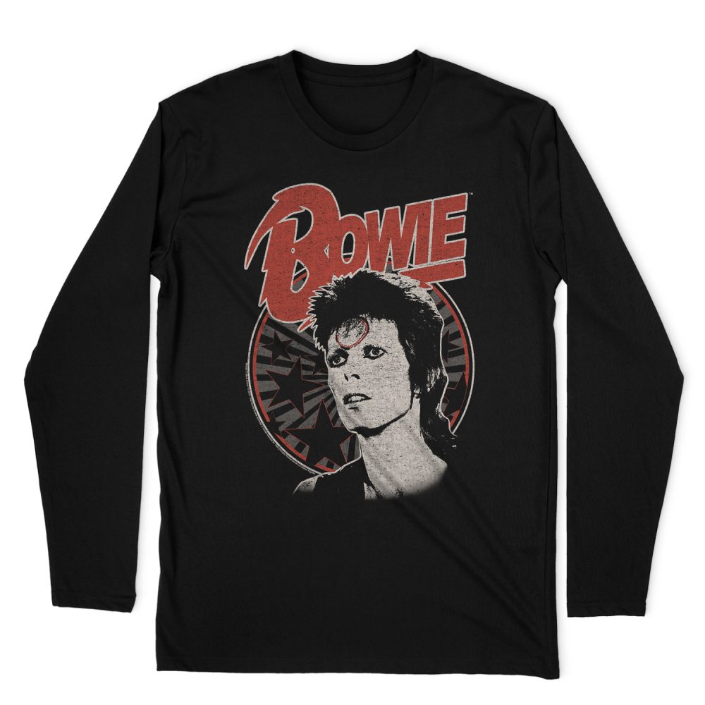 DAVID BOWIE SPACE ODDITY LONG SLEEVE T-SHIRT