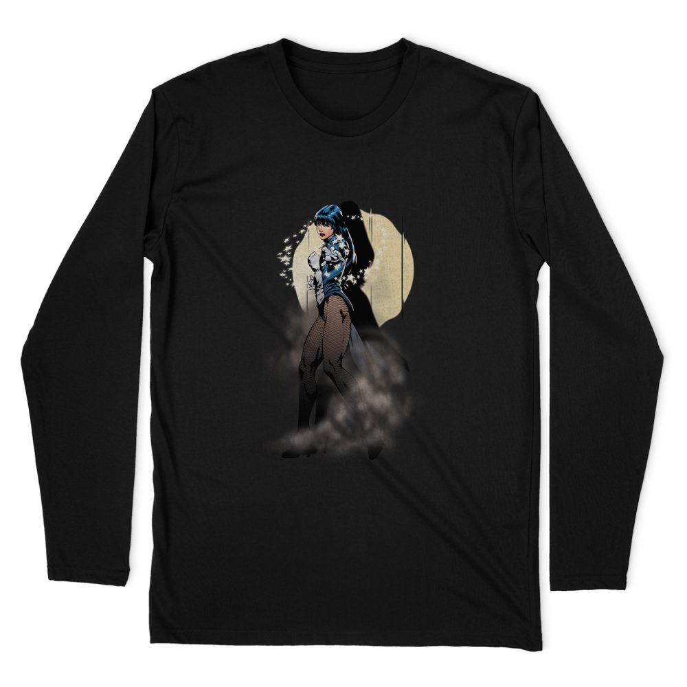 JUSTICE LEAGUE ZATANNA ILLUSION LONG SLEEVE T-SHIRT