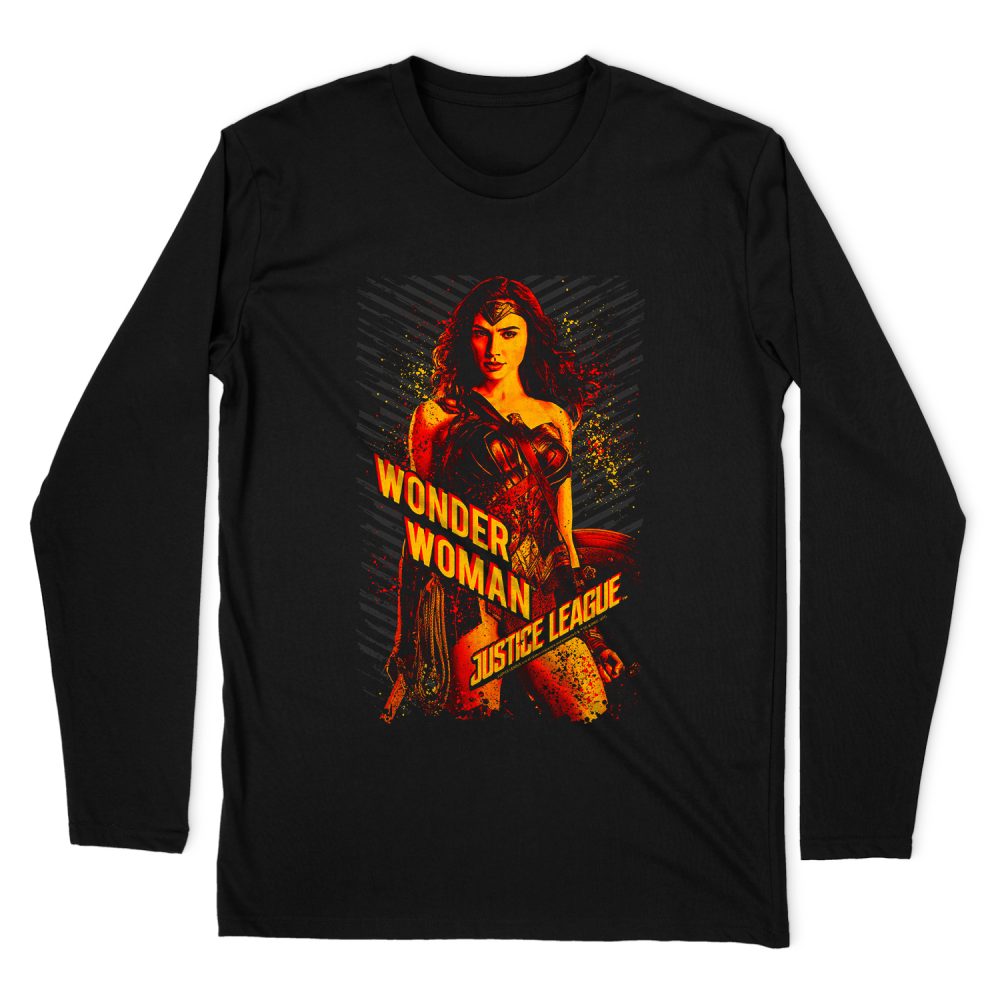 JUSTICE LEAGUE WONDER WOMAN #2 LONG SLEEVE T-SHIRT