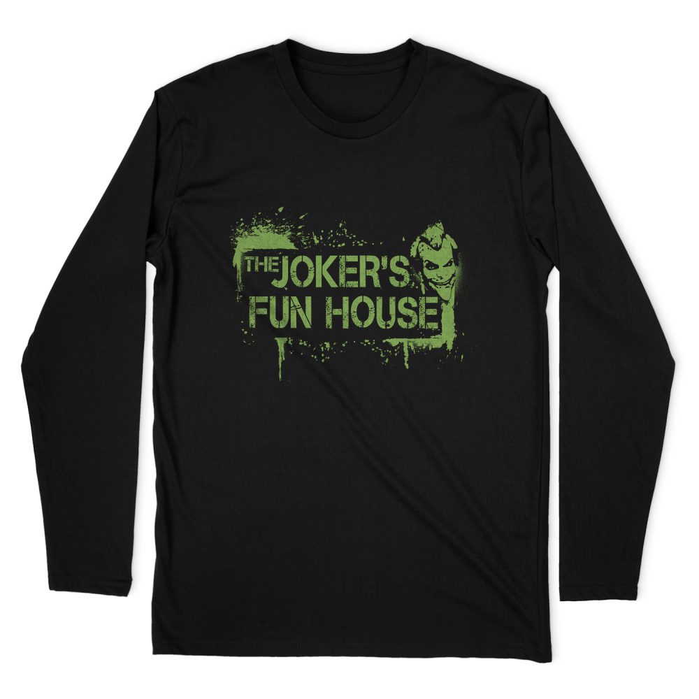 THE JOKERS FUN HOUSE LONG SLEEVE T-SHIRT