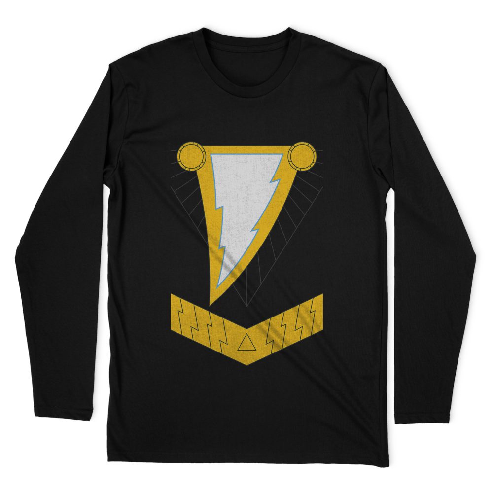 JUSTICE LEAGUE BLACK ADAM LONG SLEEVE T-SHIRT