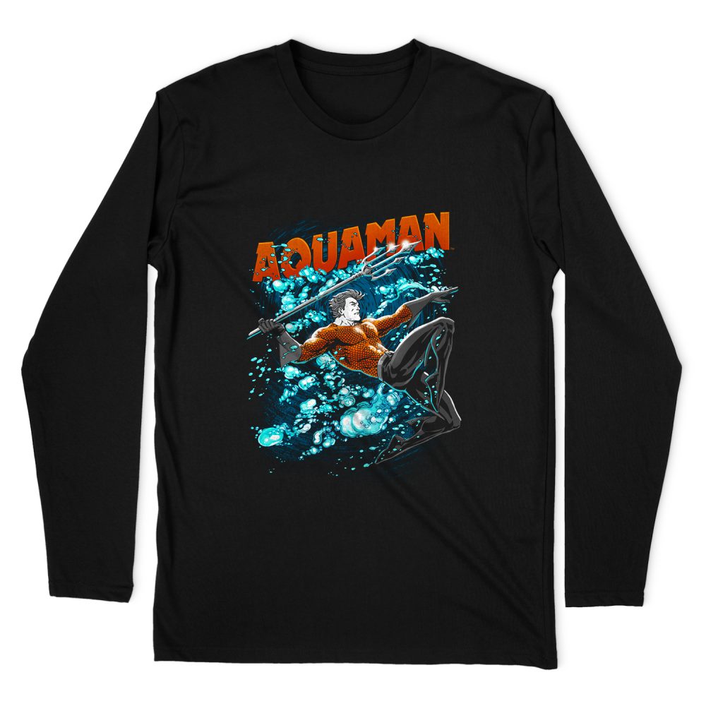 AQUA BUBBLES LONG SLEEVE T-SHIRT