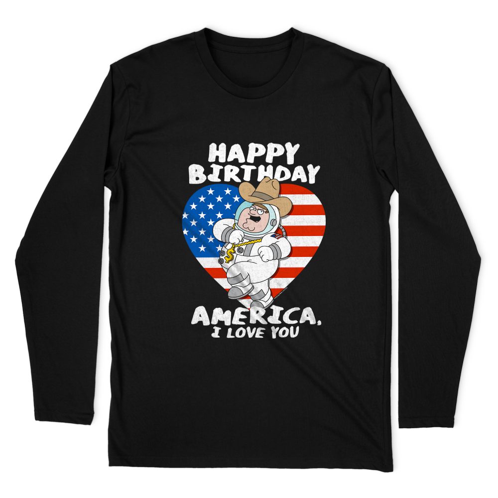 FAMILY GUY AMERICAN LOVE LONG SLEEVE T-SHIRT
