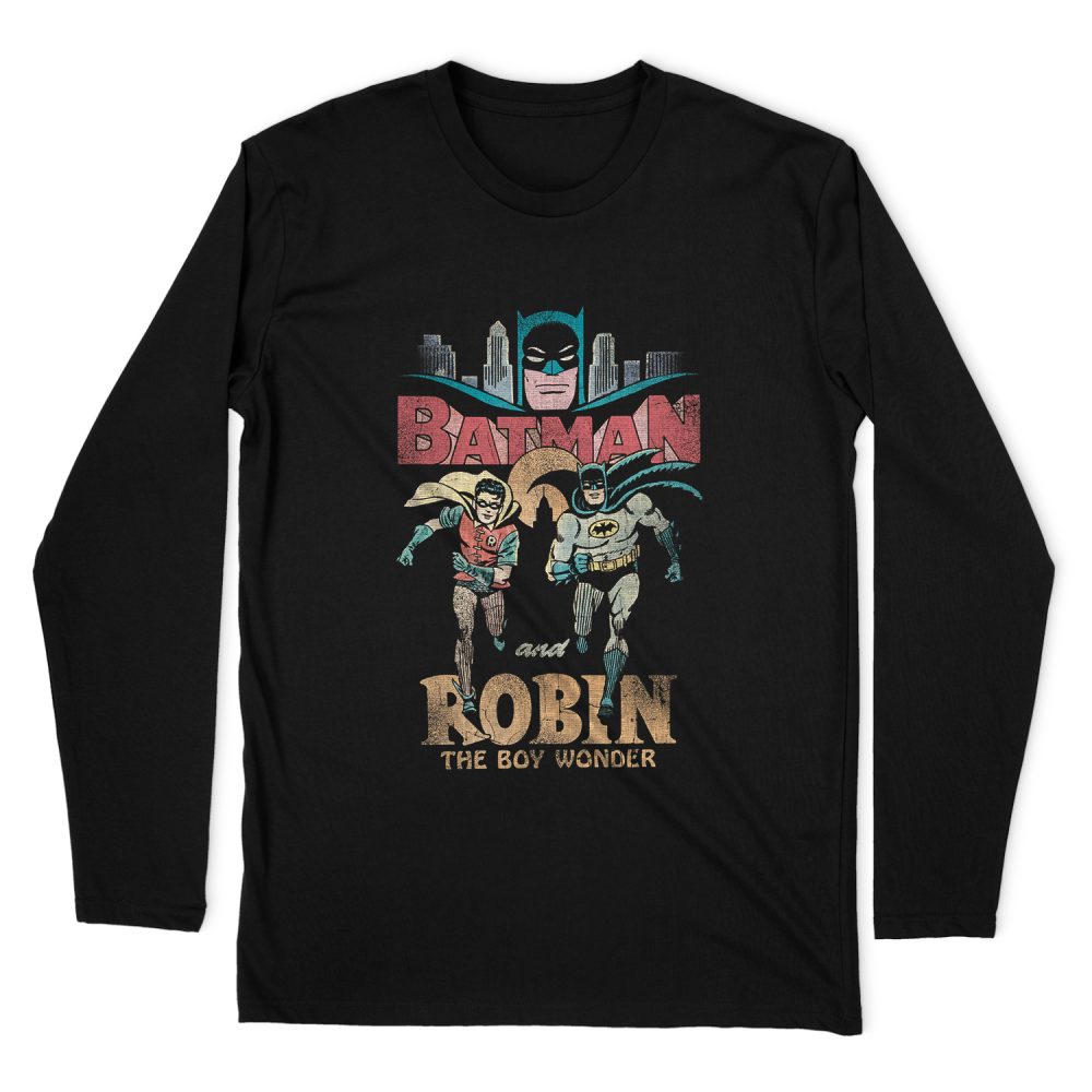 BATMAN - CLASSIC TV SERIES CLASSIC DUO LONG SLEEVE T-SHIRT