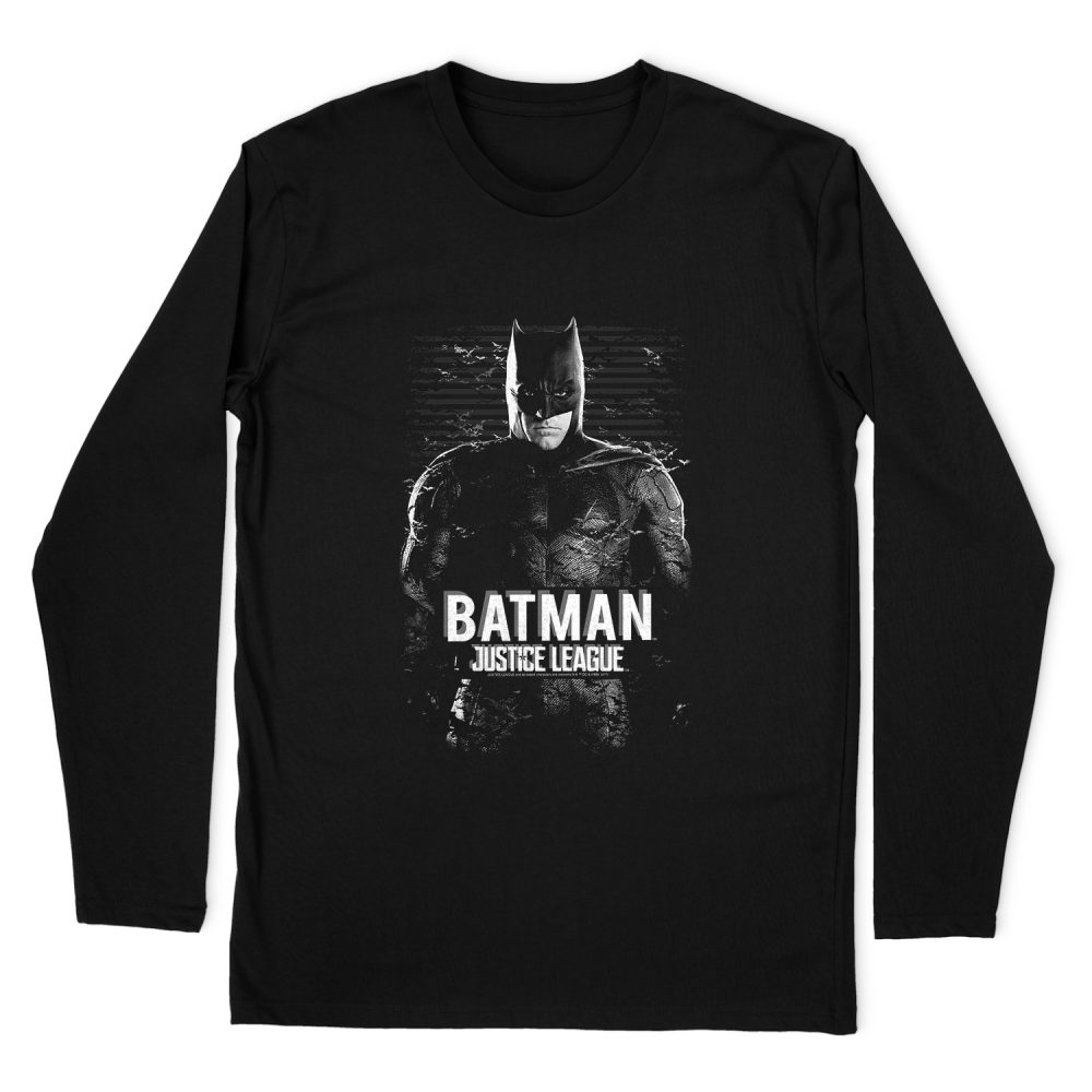 JUSTICE LEAGUE BATMAN LONG SLEEVE T-SHIRT