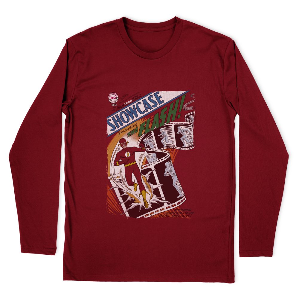 JUSTICE LEAGUE SHOWCASE #4 LONG SLEEVE T-SHIRT