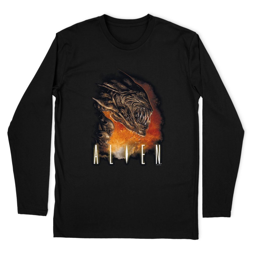ALIEN FANGS LONG SLEEVE T-SHIRT