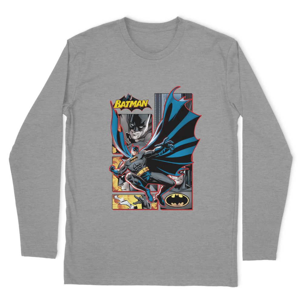 BATMAN PANELS LONG SLEEVE T-SHIRT