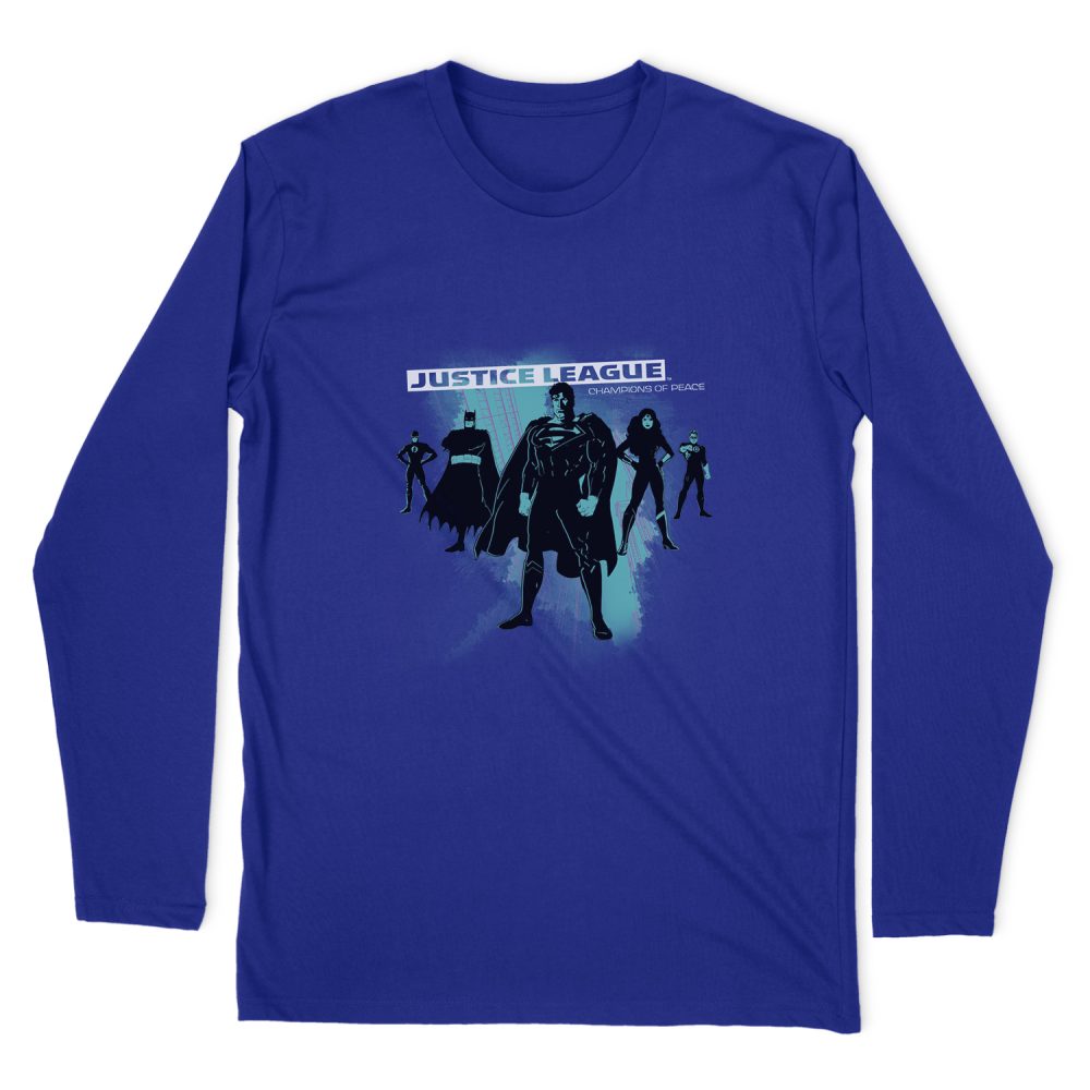 JUSTICE LEAGUE STAND LONG SLEEVE T-SHIRT
