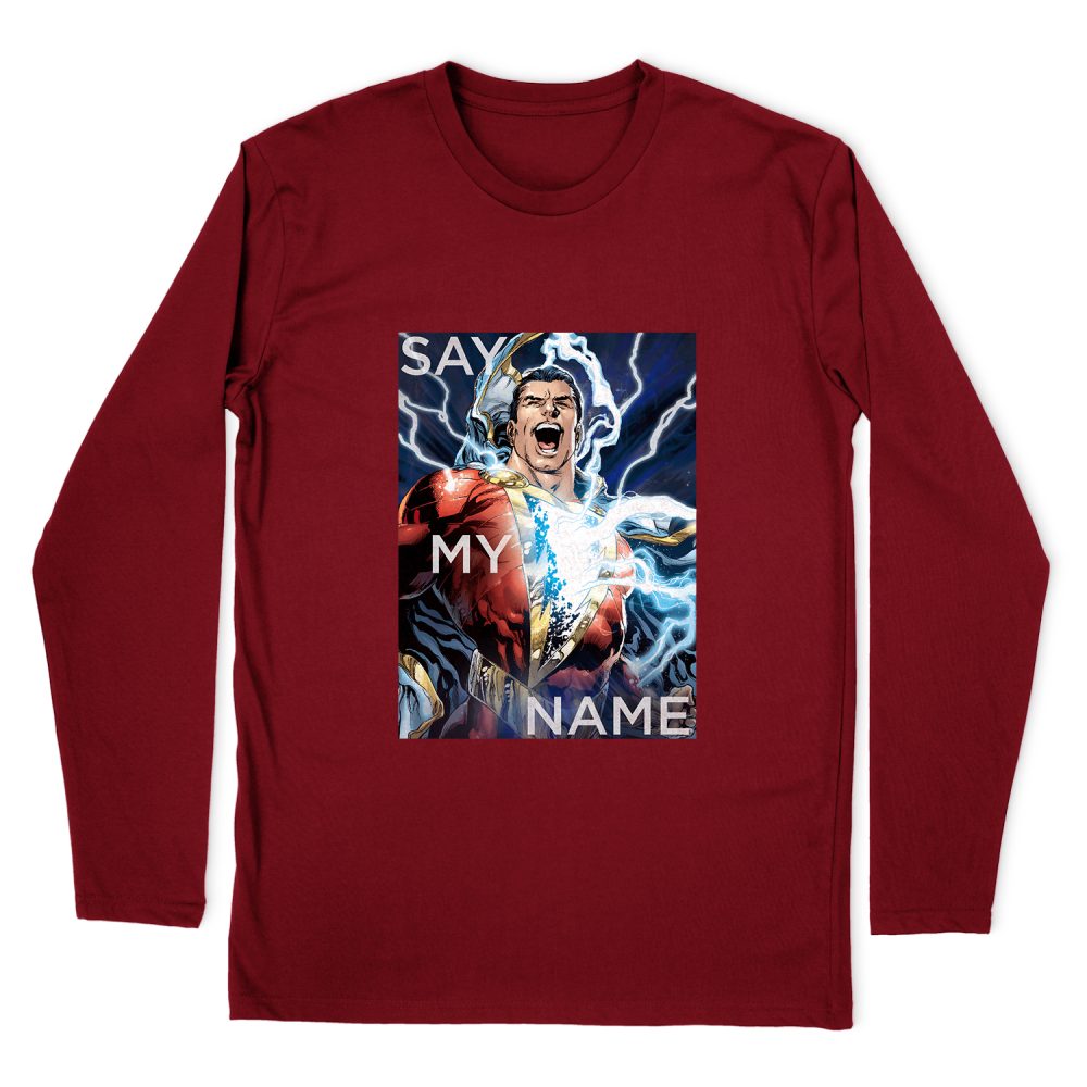 SAY MY NAME LONG SLEEVE T-SHIRT