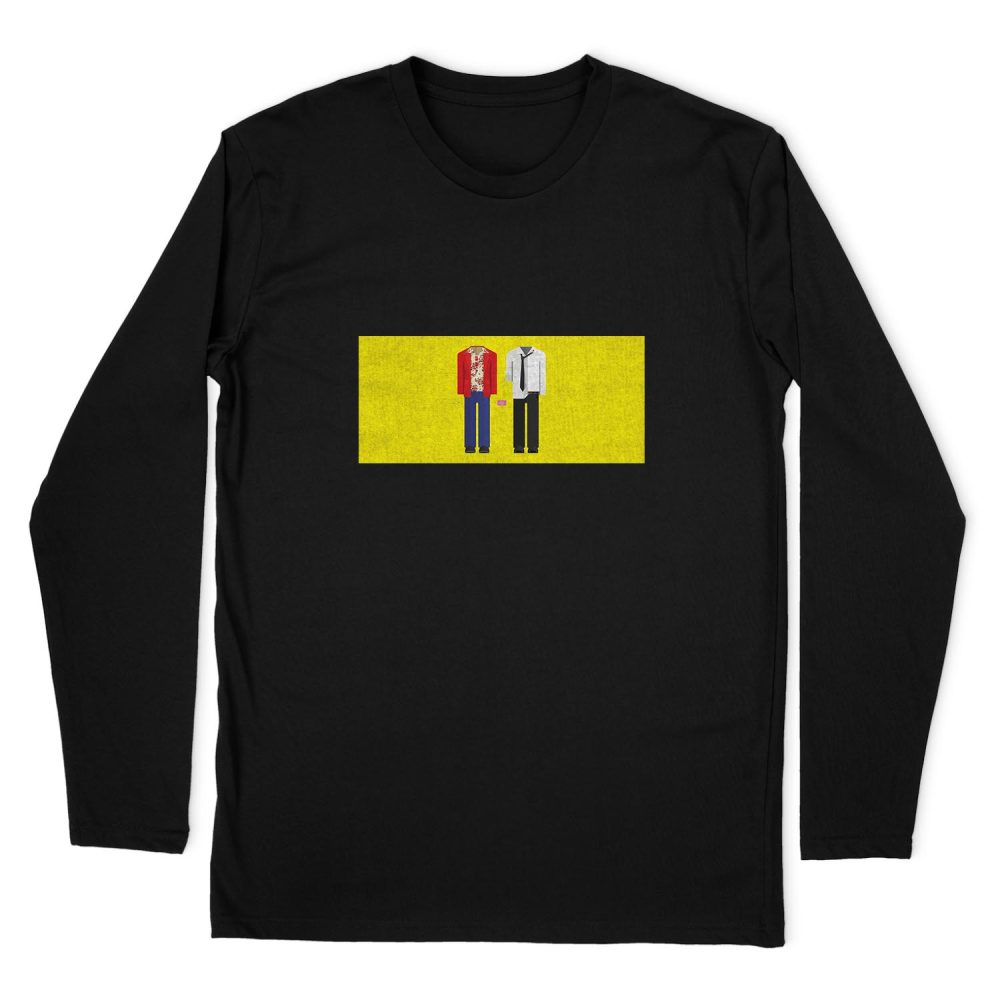 FIGHT CLUP PIXEL LONG SLEEVE T-SHIRT