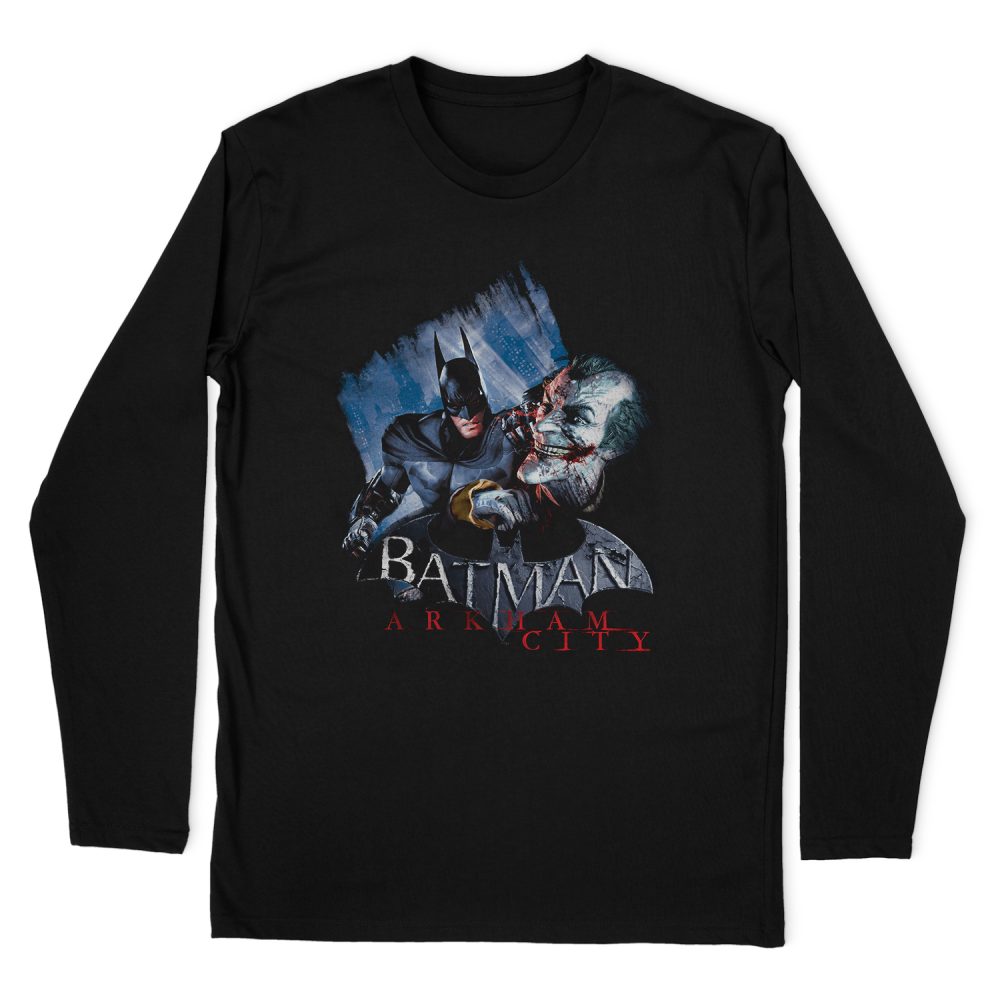 BATMAN - ARKHAM JOKES ON YOU! LONG SLEEVE T-SHIRT