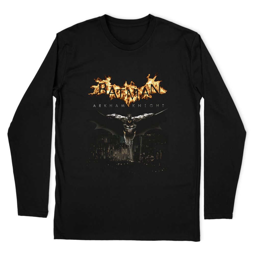 BATMAN - ARKHAM CITY WATCH LONG SLEEVE T-SHIRT