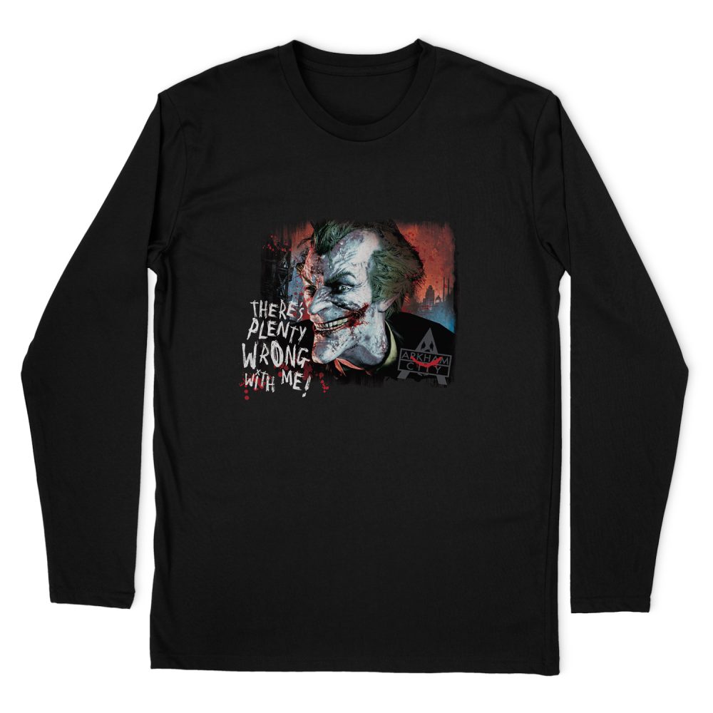 BATMAN - ARKHAM PLENTY WRONG LONG SLEEVE T-SHIRT