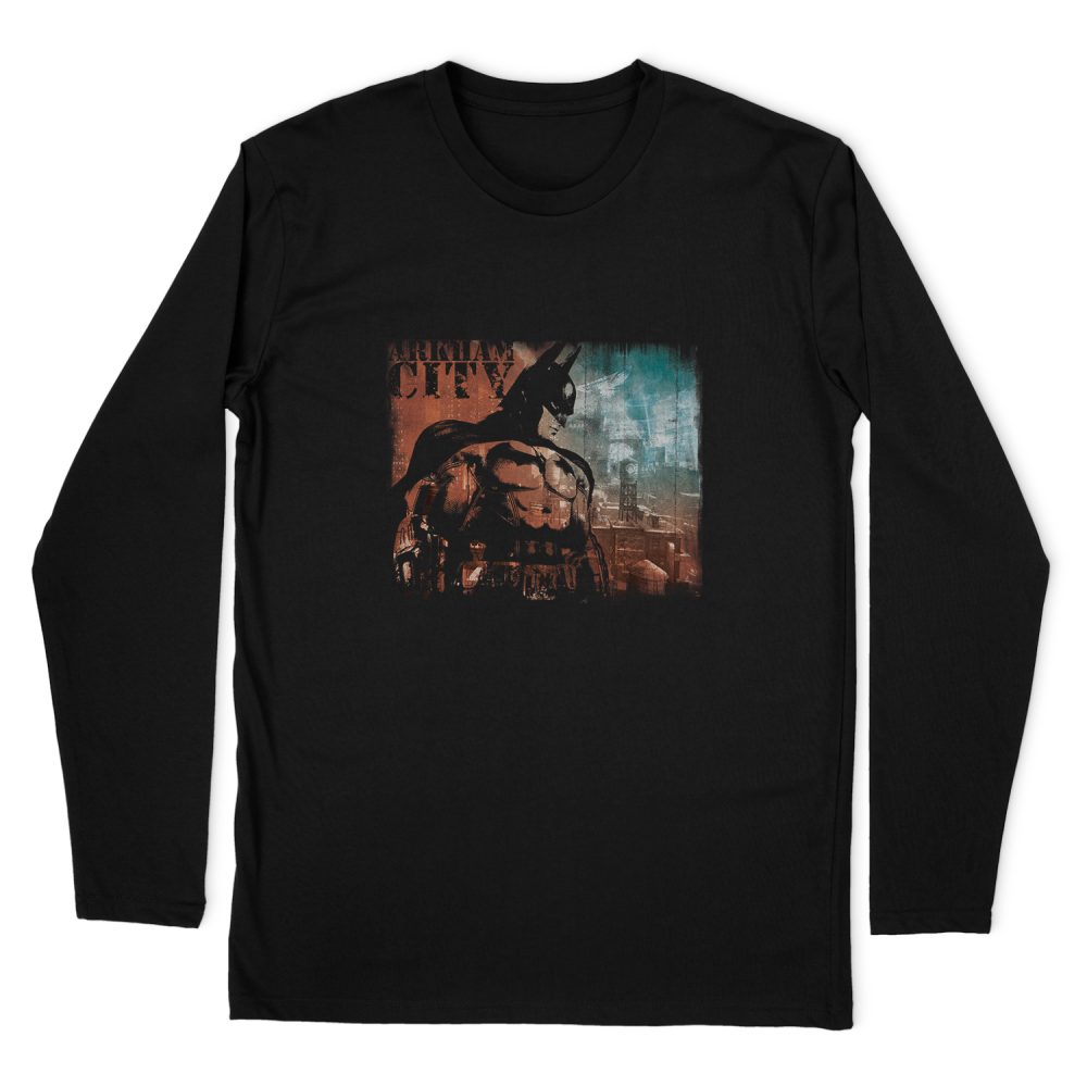 BATMAN - ARKHAM CITY KNOCKOUT LONG SLEEVE T-SHIRT