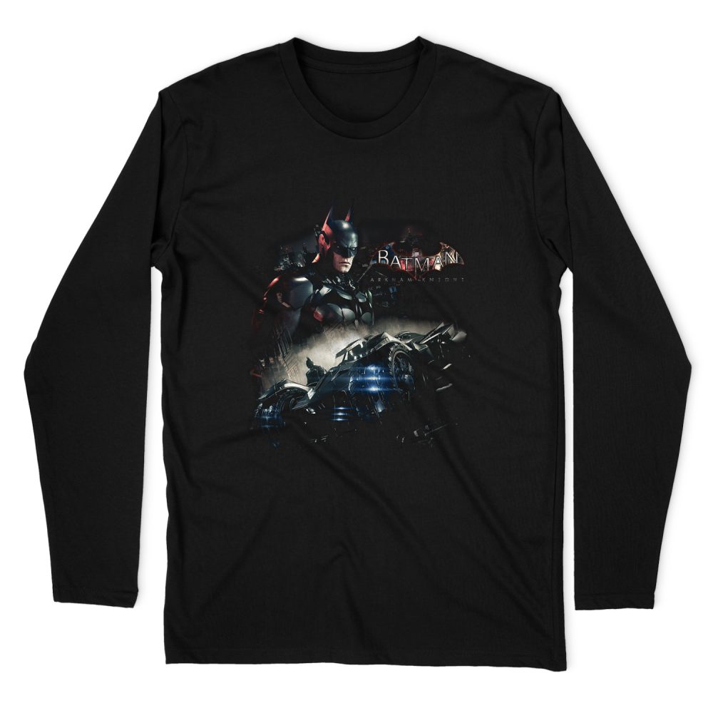 BATMAN - ARKHAM KNIGHT RIDER LONG SLEEVE T-SHIRT
