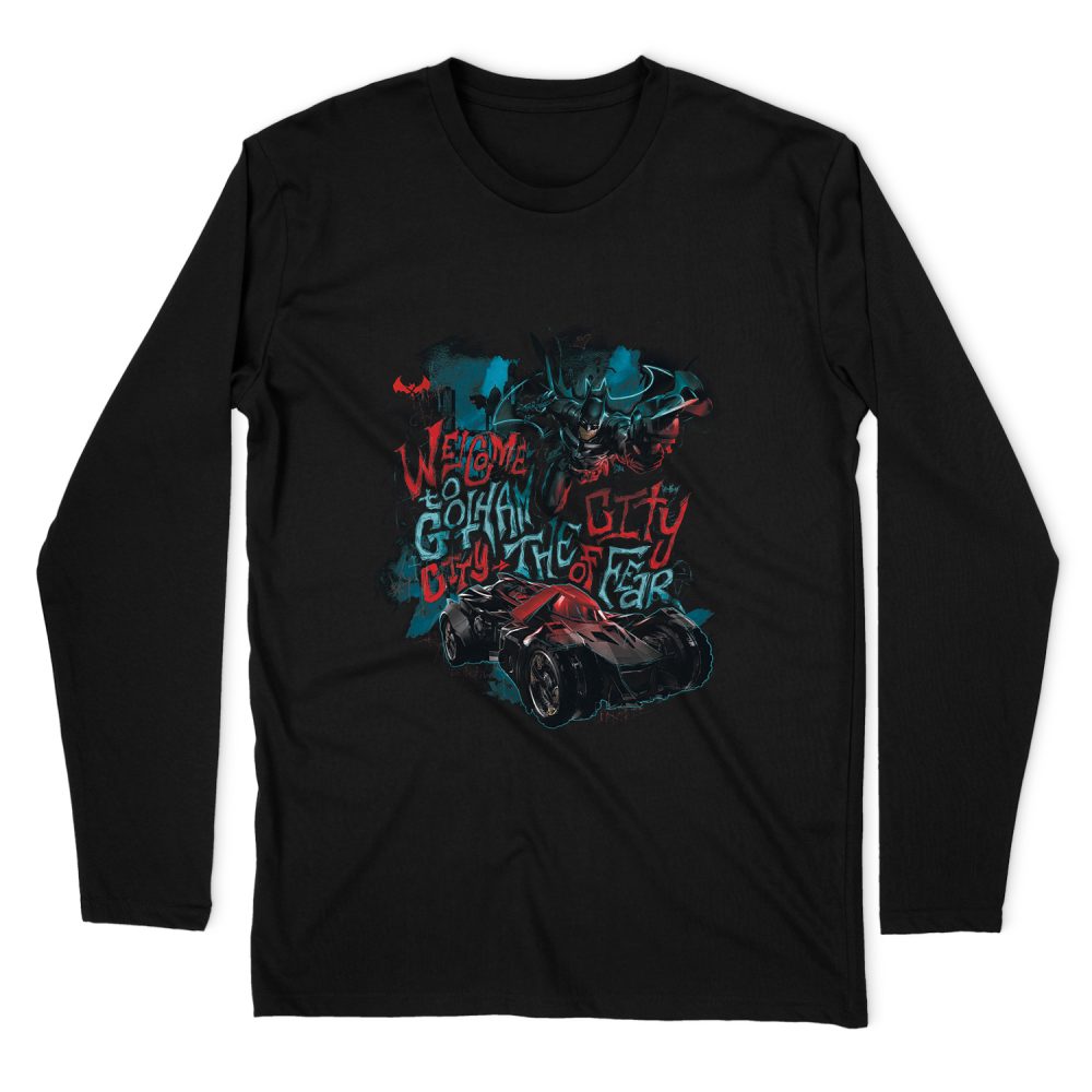 BATMAN - ARKHAM CITY OF FEAR LONG SLEEVE T-SHIRT